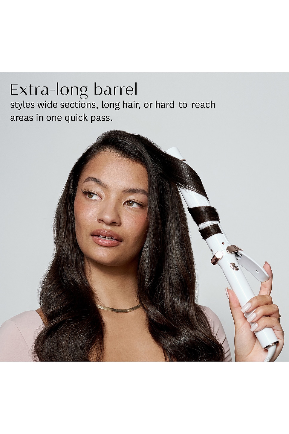 Singlepass Curl X 1.5" Ceramic Extra-long Barrel Curling Iron - thumbnail 3