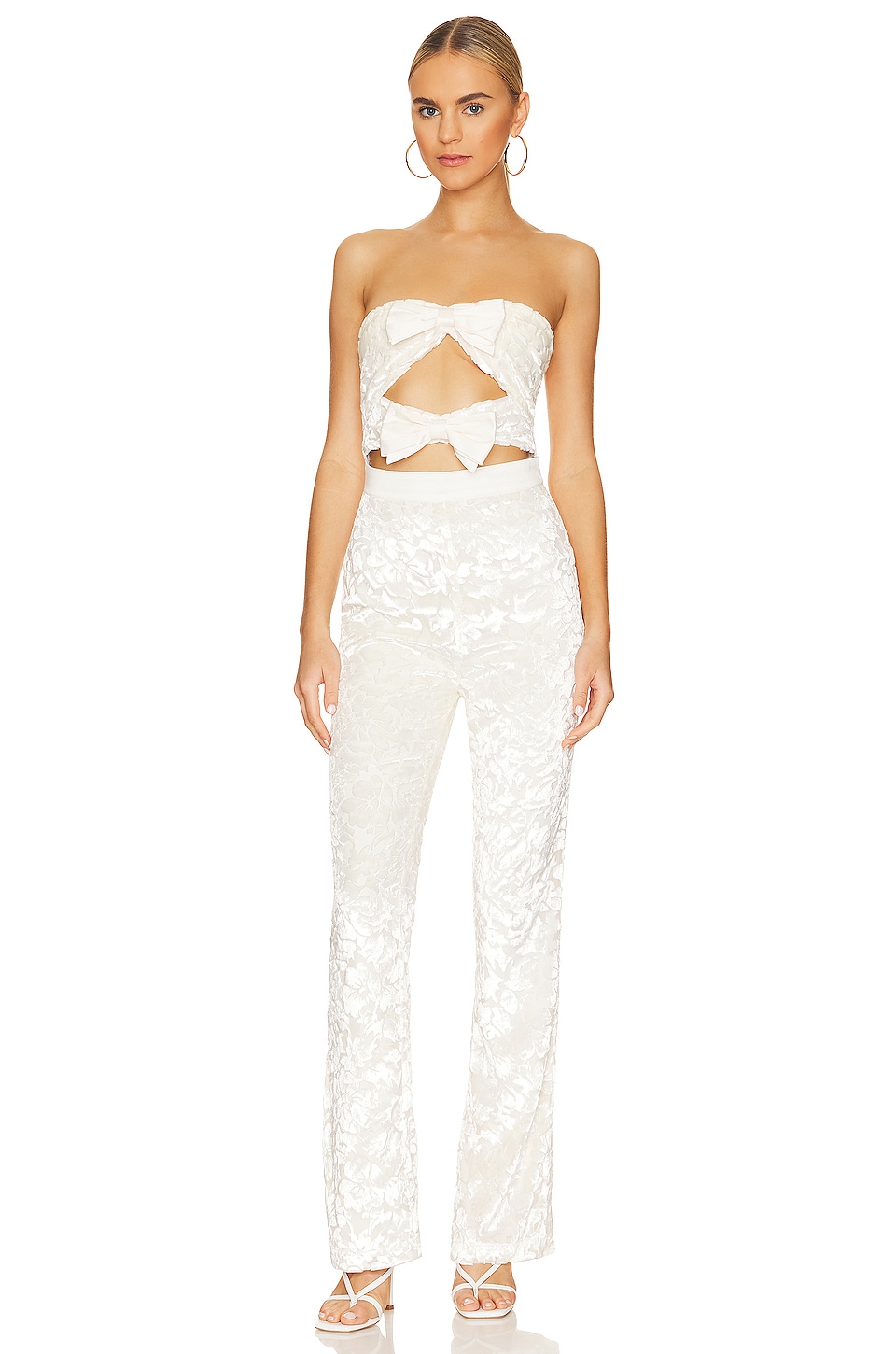 Tularosa Meave Jumpsuit in White