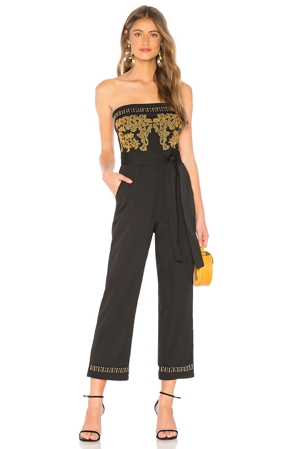 Tularosa Emma Jumpsuit in Black REVOLVE