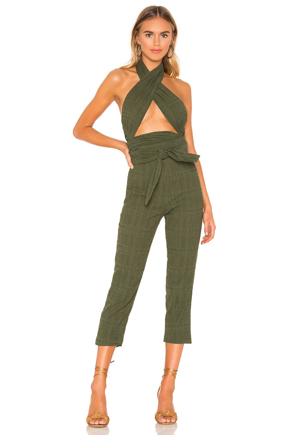 Tularosa Jamie Jumper in Moss Green REVOLVE