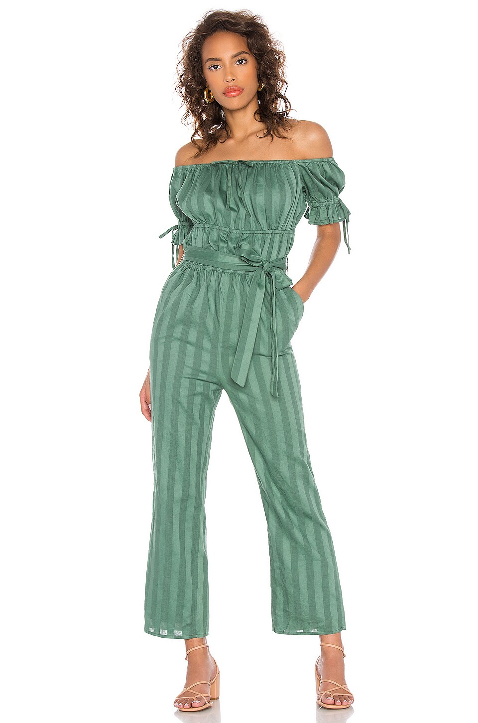 Tularosa Langston Jumpsuit in Sage Green REVOLVE