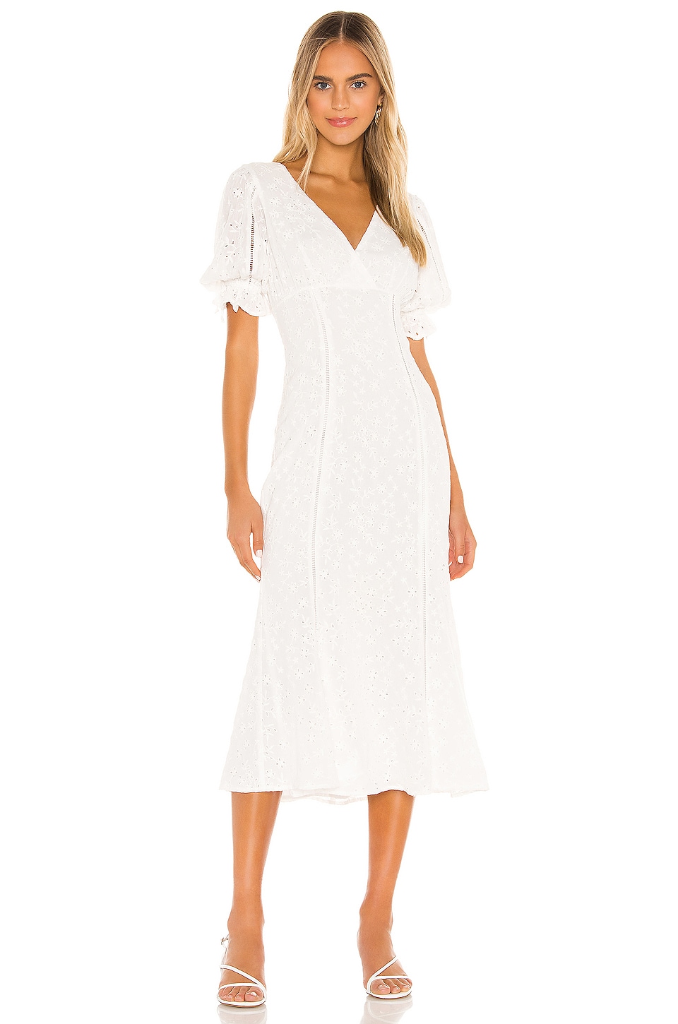 Tularosa Rosabella Dress in White | REVOLVE