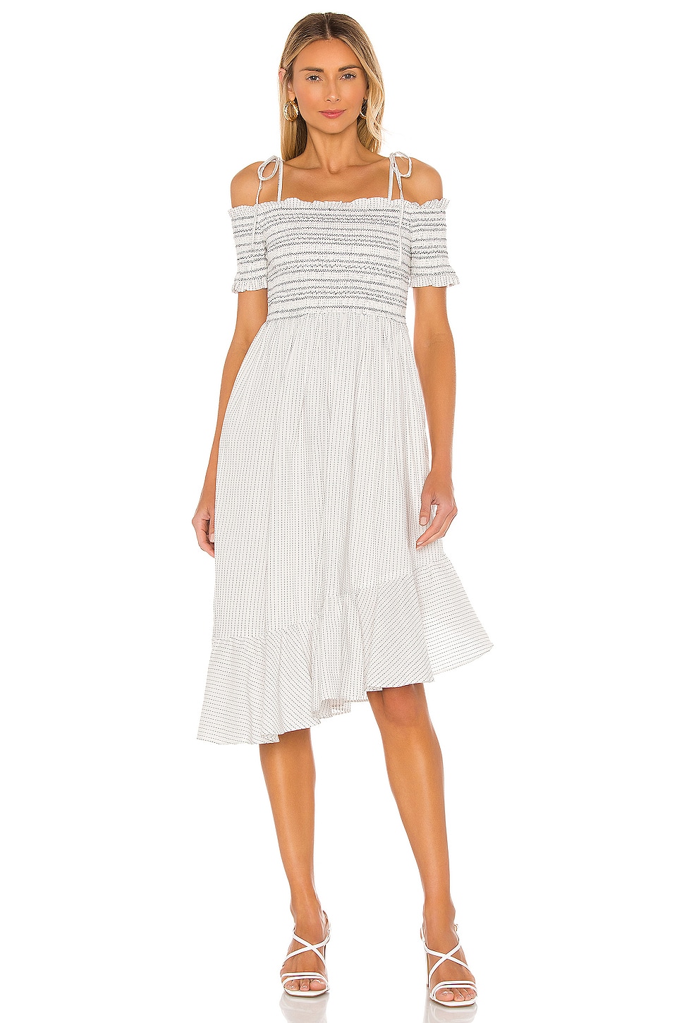 Tularosa Tallulah Midi Dress In Ivory ModeSens