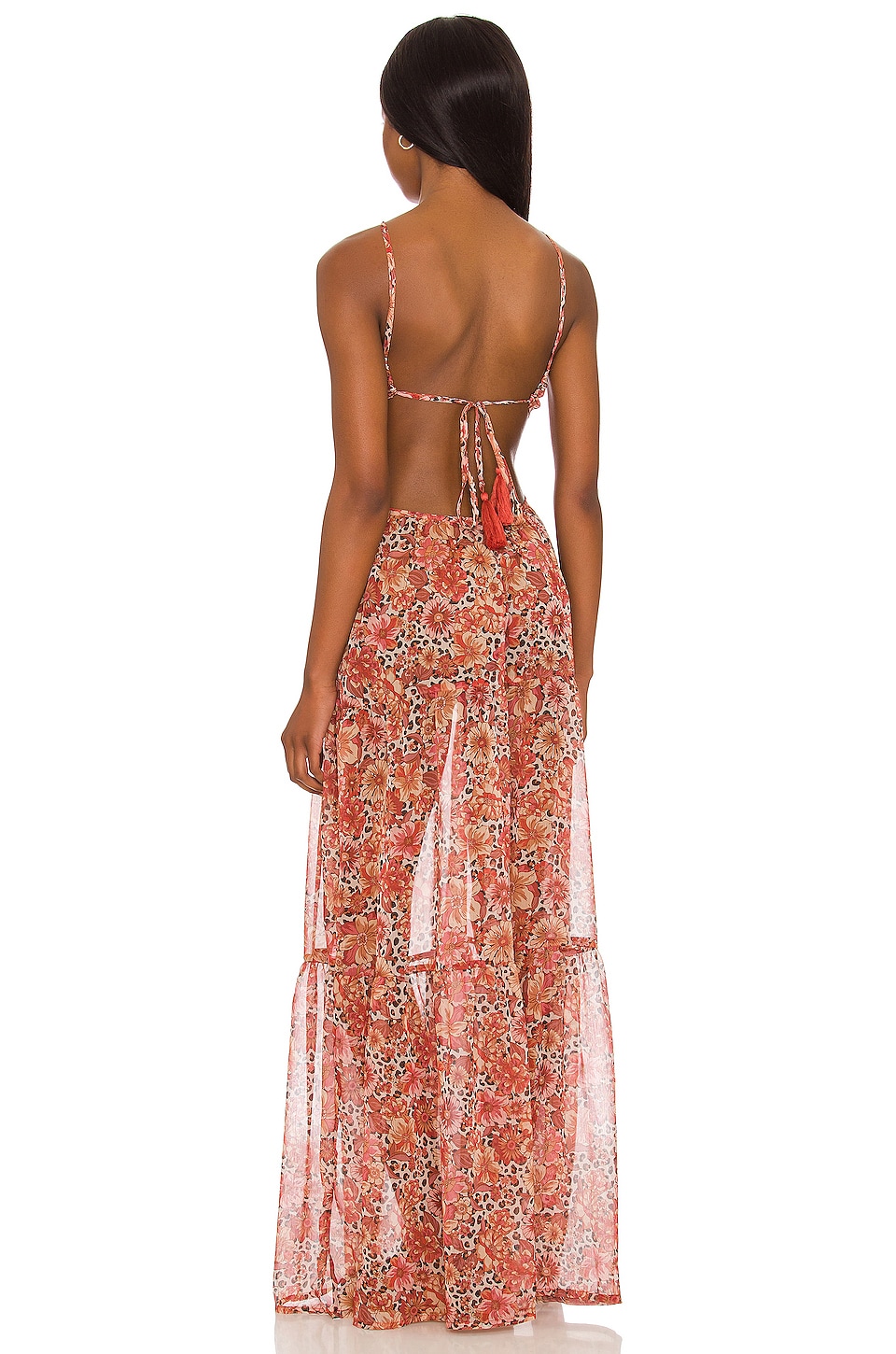 tularosa orange dress NWT tularosa tara dress in orange, XXS