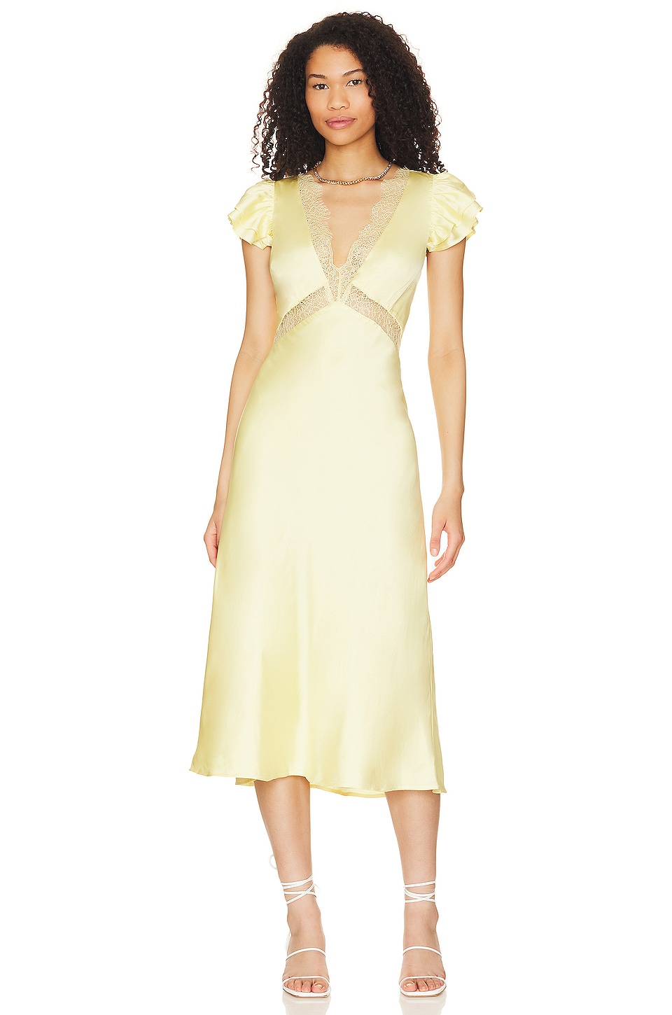 Tularosa VESTIDO KAYLA en Butter Yellow | REVOLVE