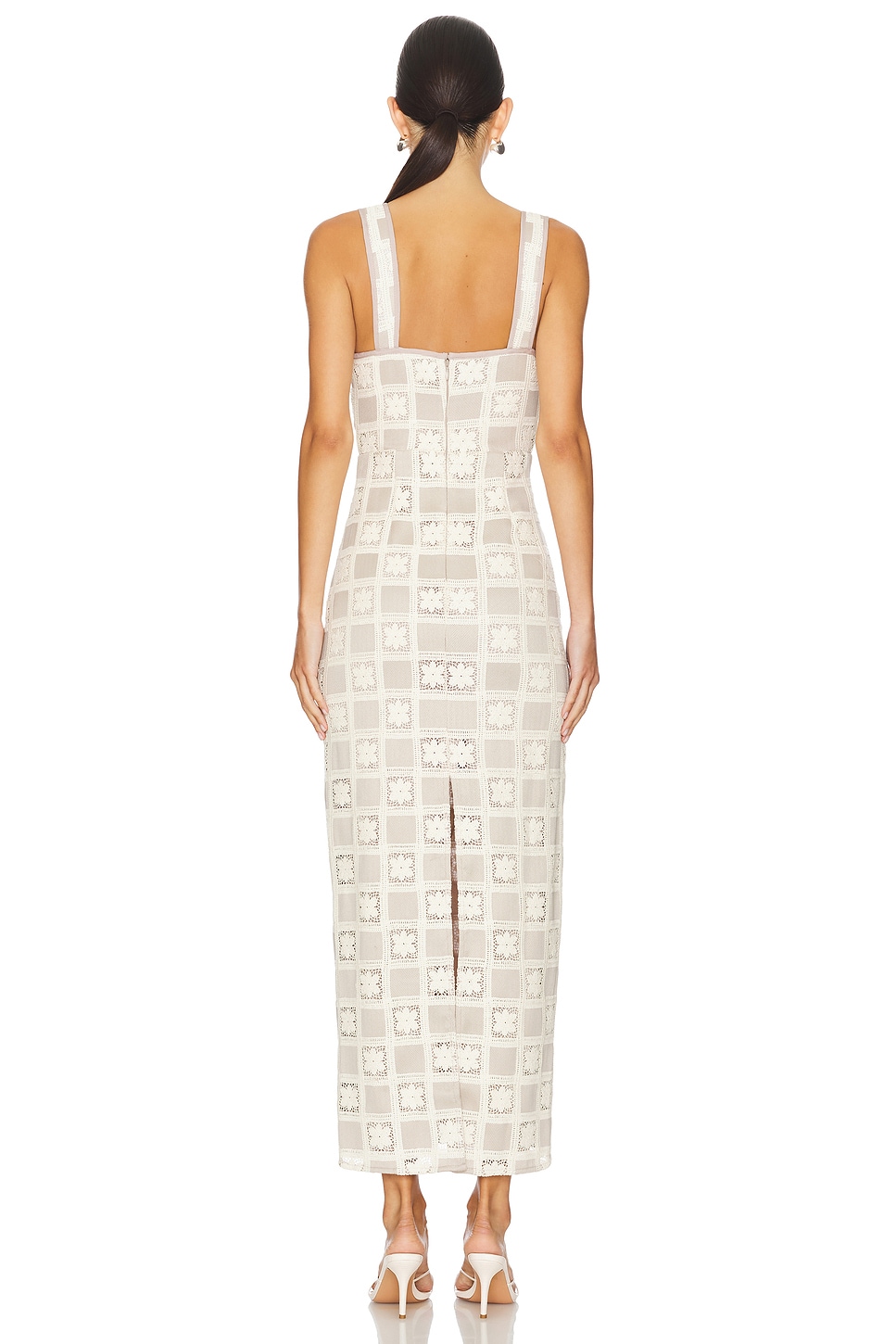 hera fringe maxi dress in black house of harlow 1960 Hera Fringe Maxi Dress by House of Harlow 1960