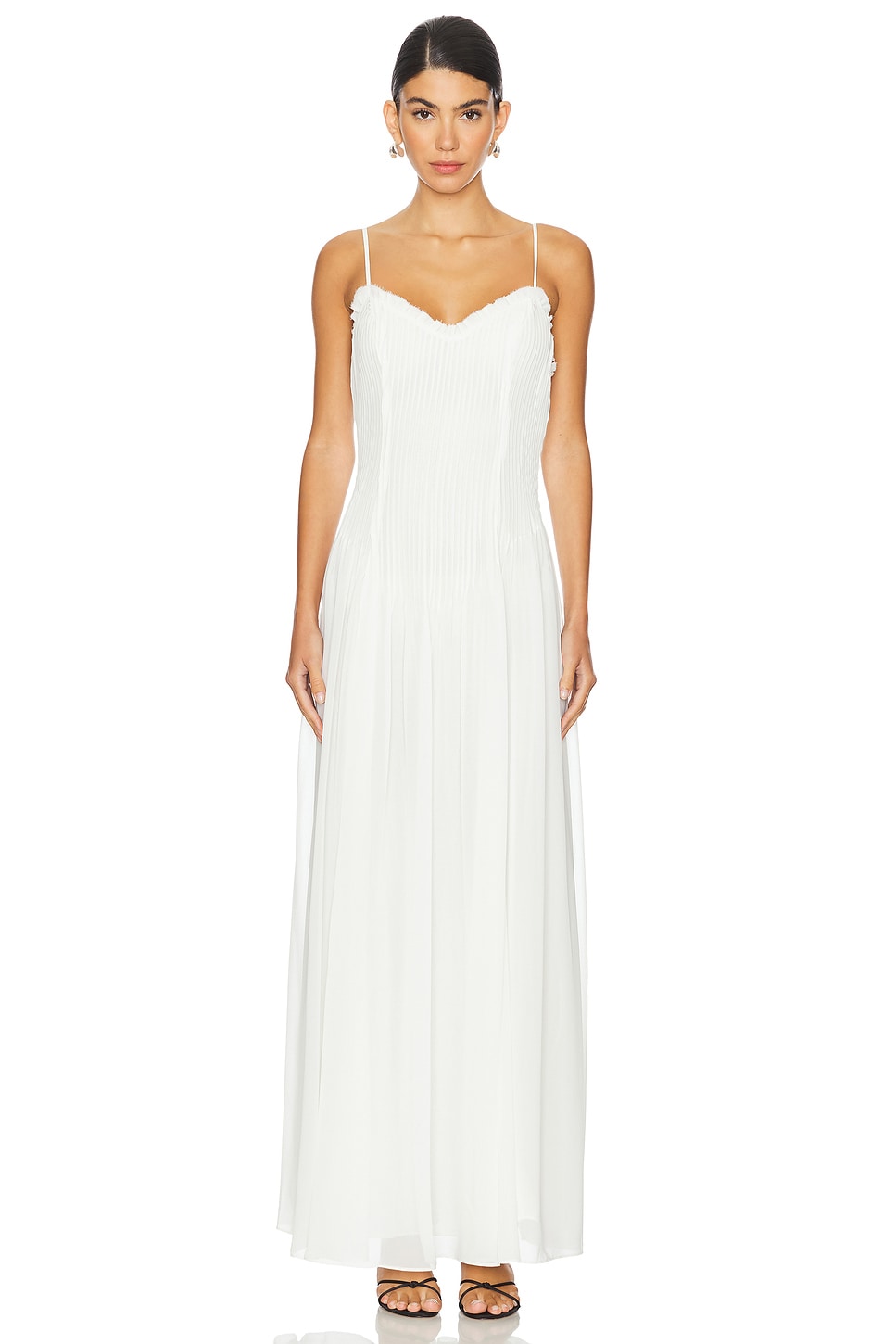 Tularosa x Maggie MacDonald Maria Gown in Ivory | REVOLVE