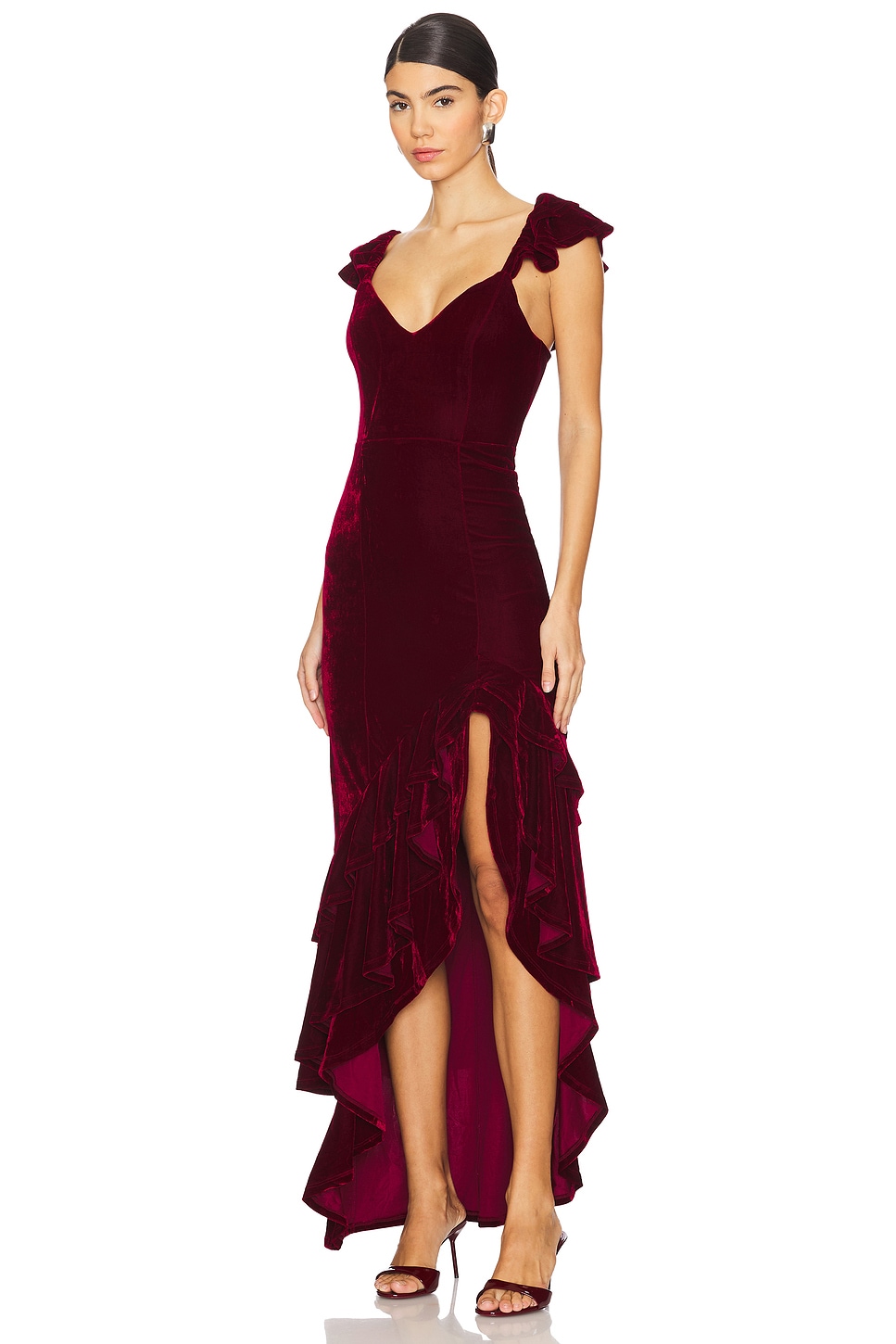 Camille Velvet Gown - thumbnail 2