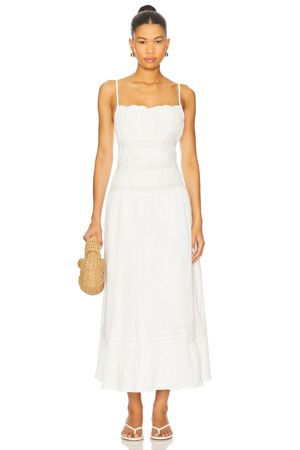 long maxi cut out dress Shona Joy - Claude Cut Out Side Split Maxi Dress