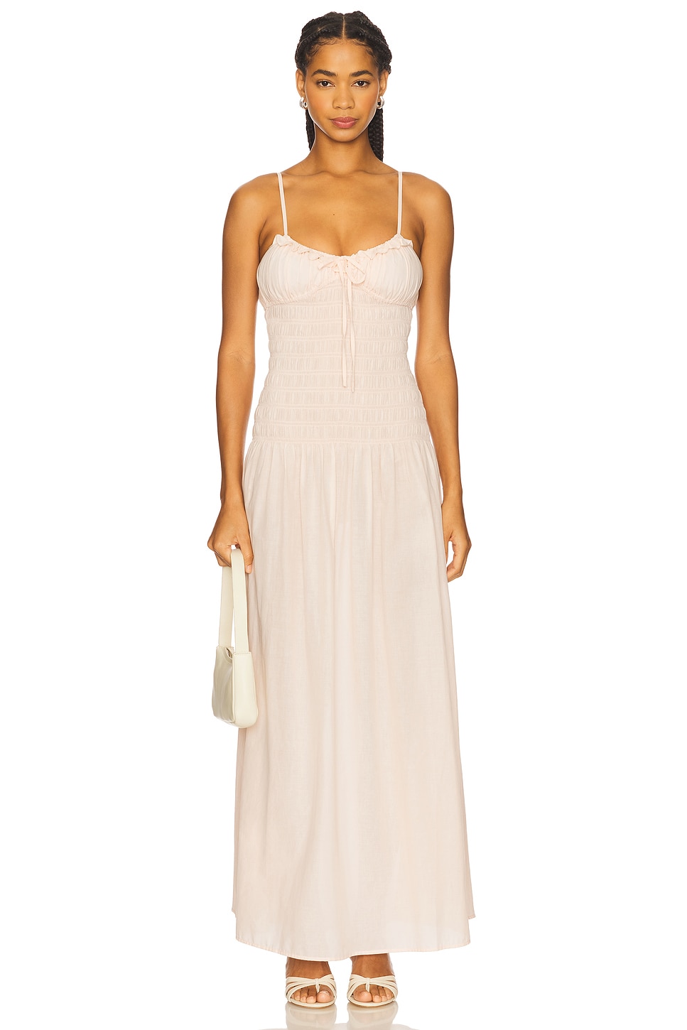 Tularosa Mila Maxi Dress in Light Pink | REVOLVE