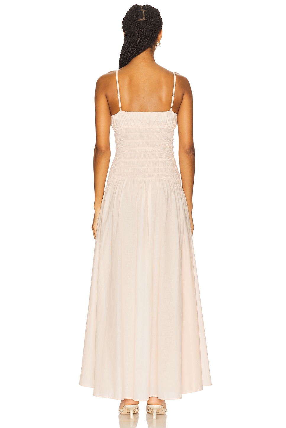 chinese dress ladies Milla Sheer Sleeves Maxi Tulle Dress