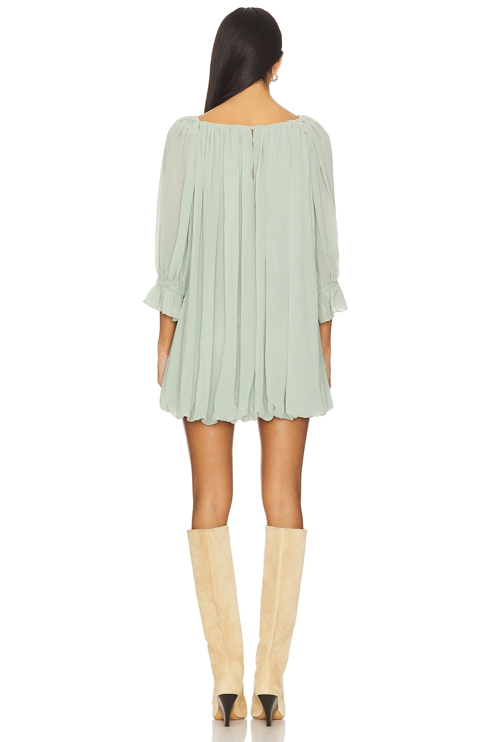 Tularosa Jaida Mini Dress in Sage Green | REVOLVE Tularosa Jaida Mini Dress in Sage Green | REVOLVE