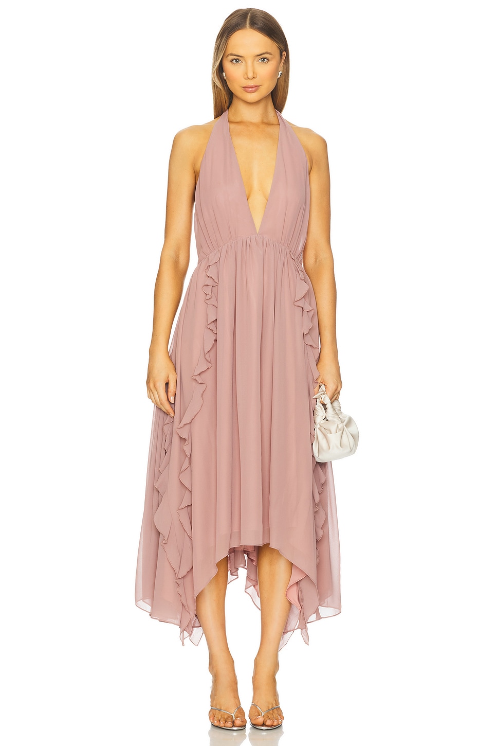 knee length dresses for ladies Love This Day Midi Dress - Mauve main image 1