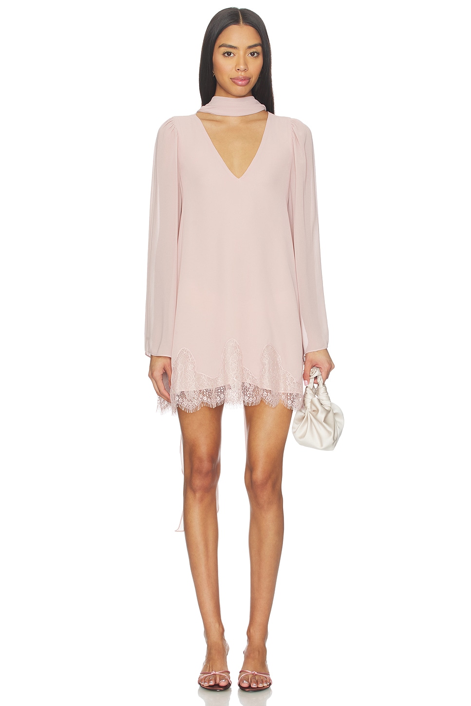 tularosa gracie mini dress apricot revolve Belinda Mini Dress