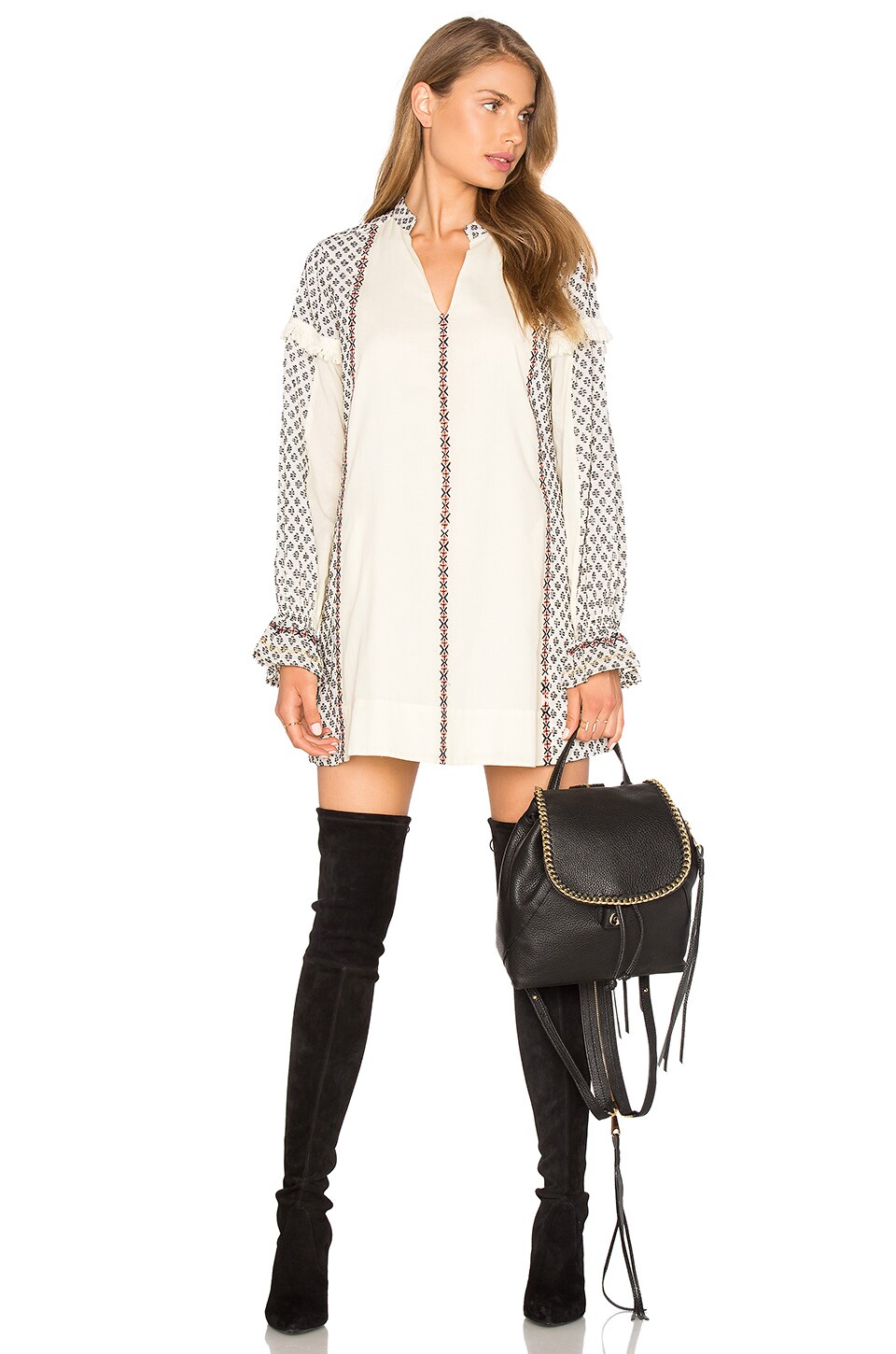 Tularosa Arabella Tunic Dress in Natural