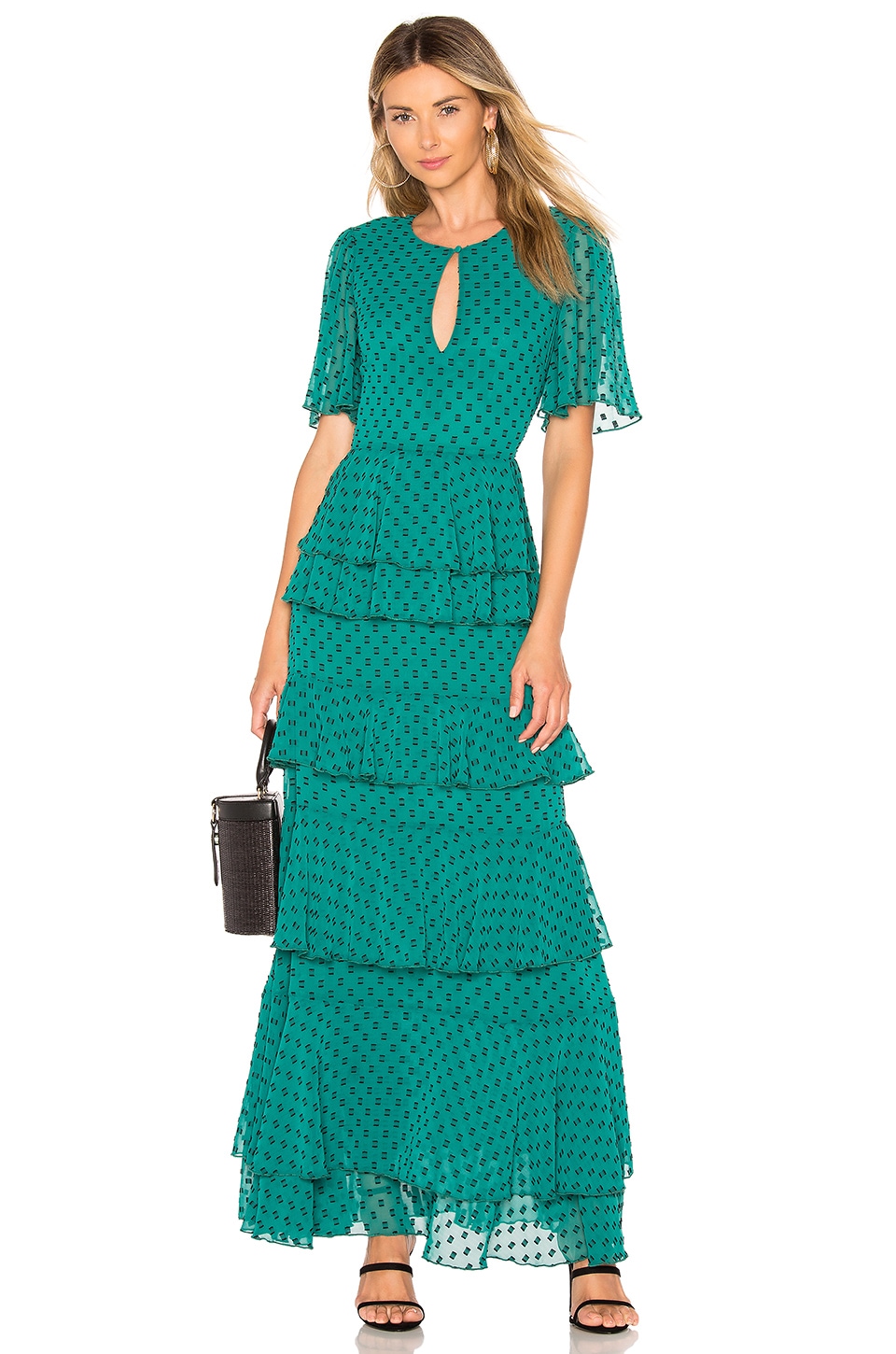 Tularosa Eliza Dress in Teal REVOLVE