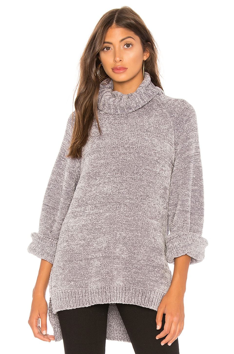 Tularosa Payson Chenille Sweater in Gray