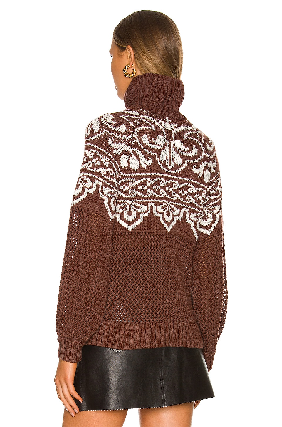 Cayleen Fair Isle Sweater - Thumbnail 3