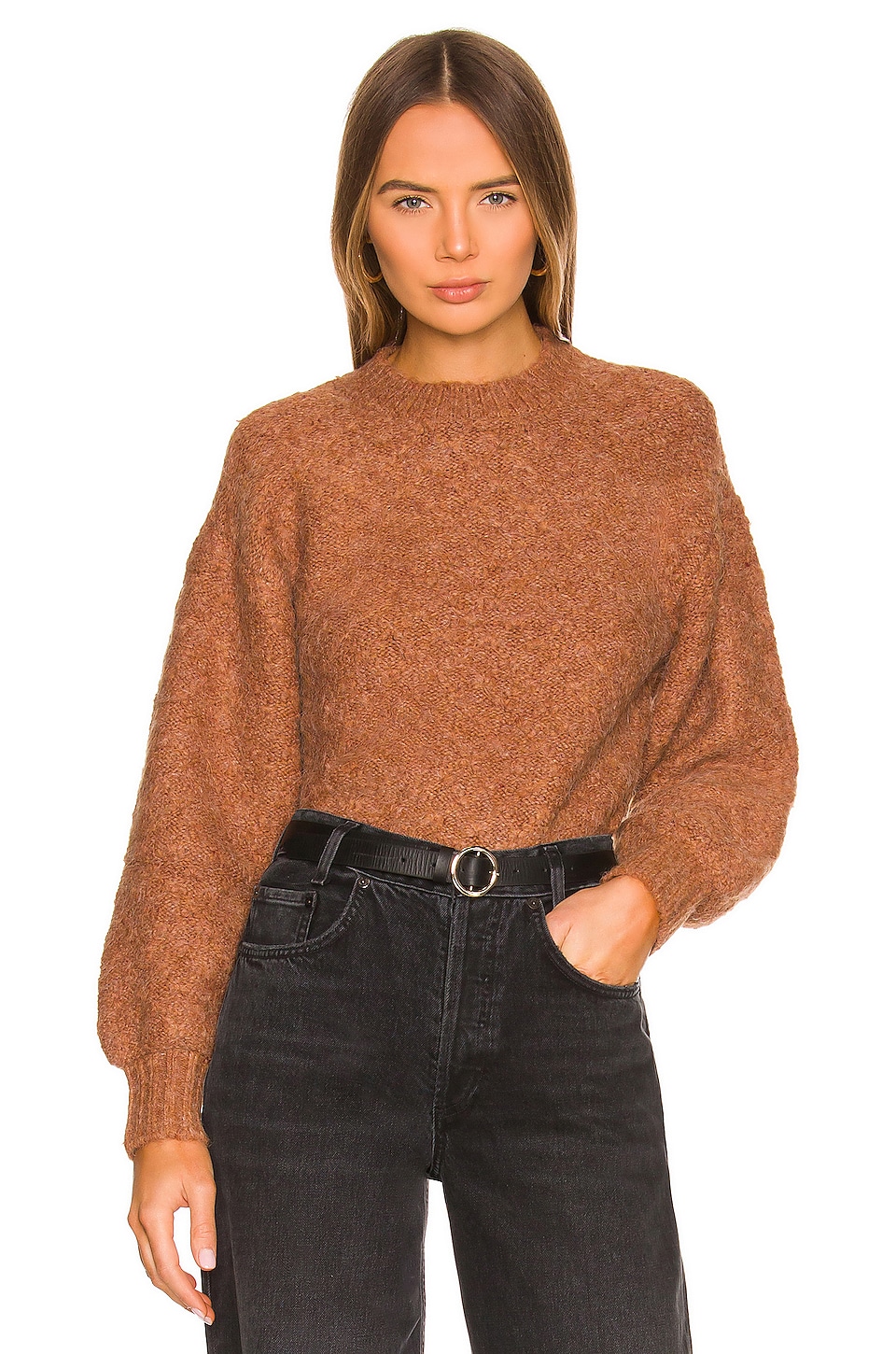 Tularosa Rumi Sweater in Rich Brown 