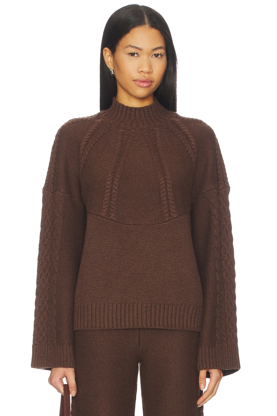 Marcella Mock Neck Sweater - thumbnail 2