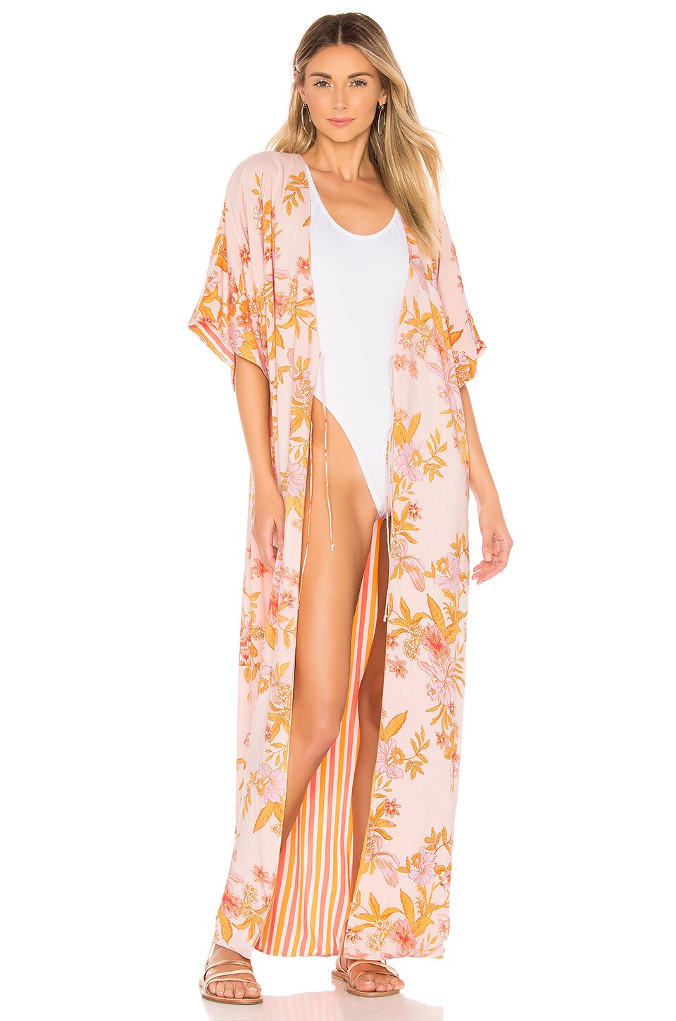 rae floral jacket kimono