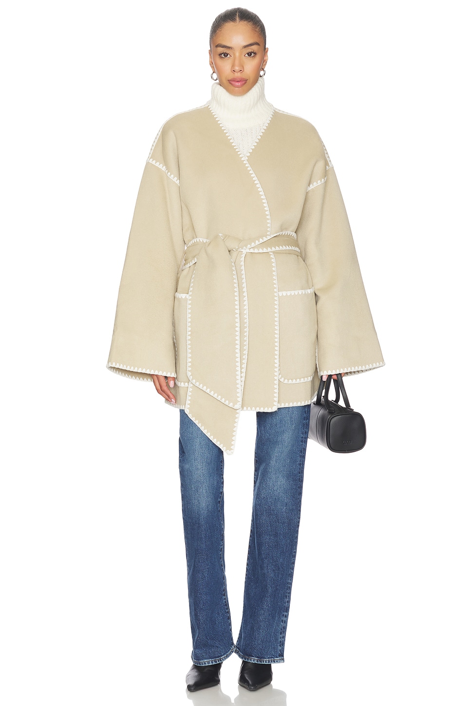 Tularosa Gia Jacket in Beige | REVOLVE