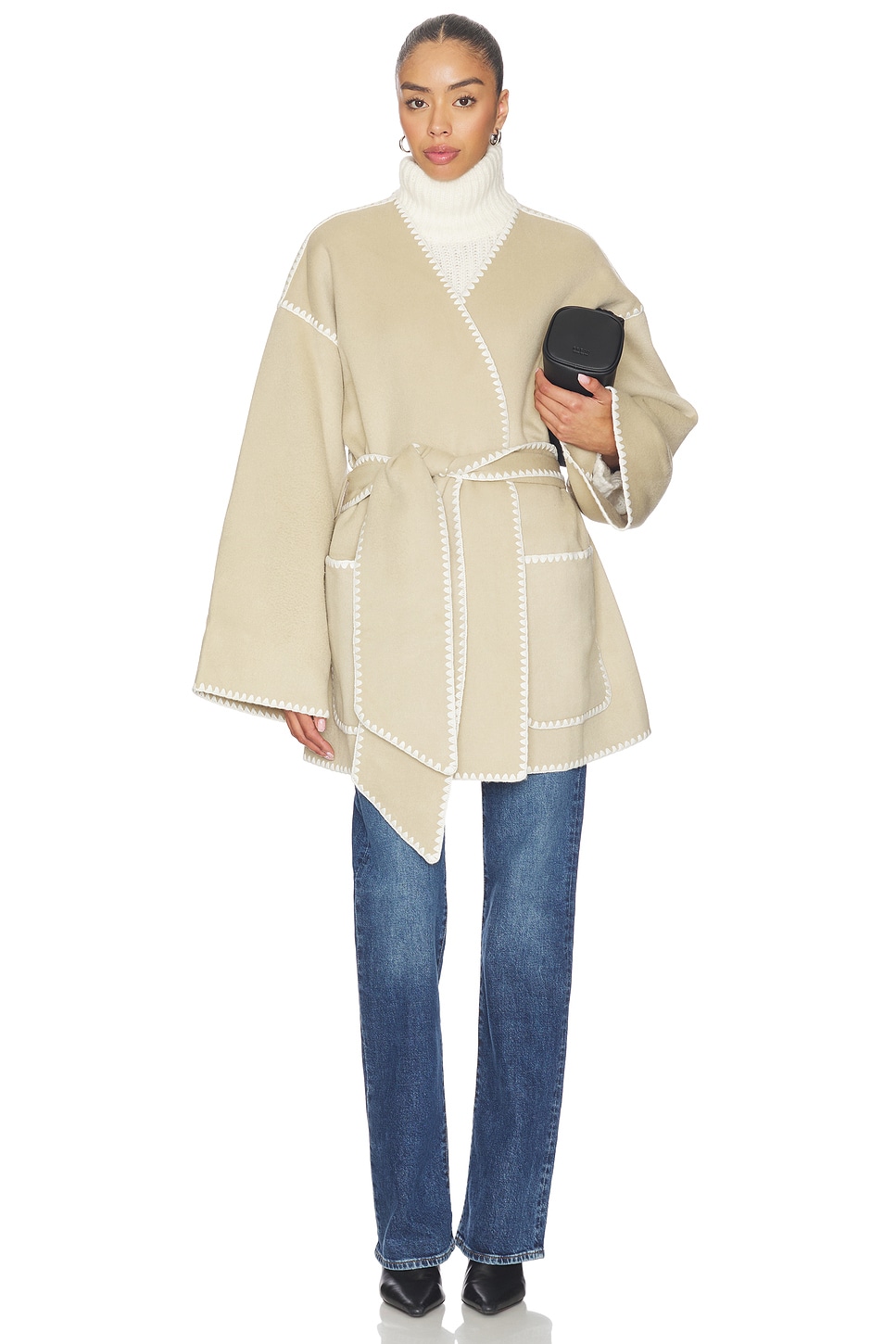 Tularosa Gia Jacket in Beige | REVOLVE