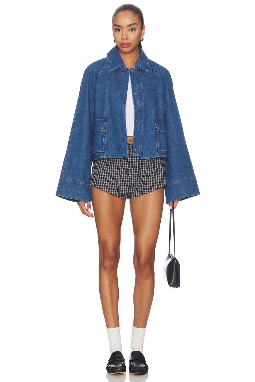 Tularosa Oaklynn Jacket in Denim Blue | REVOLVE