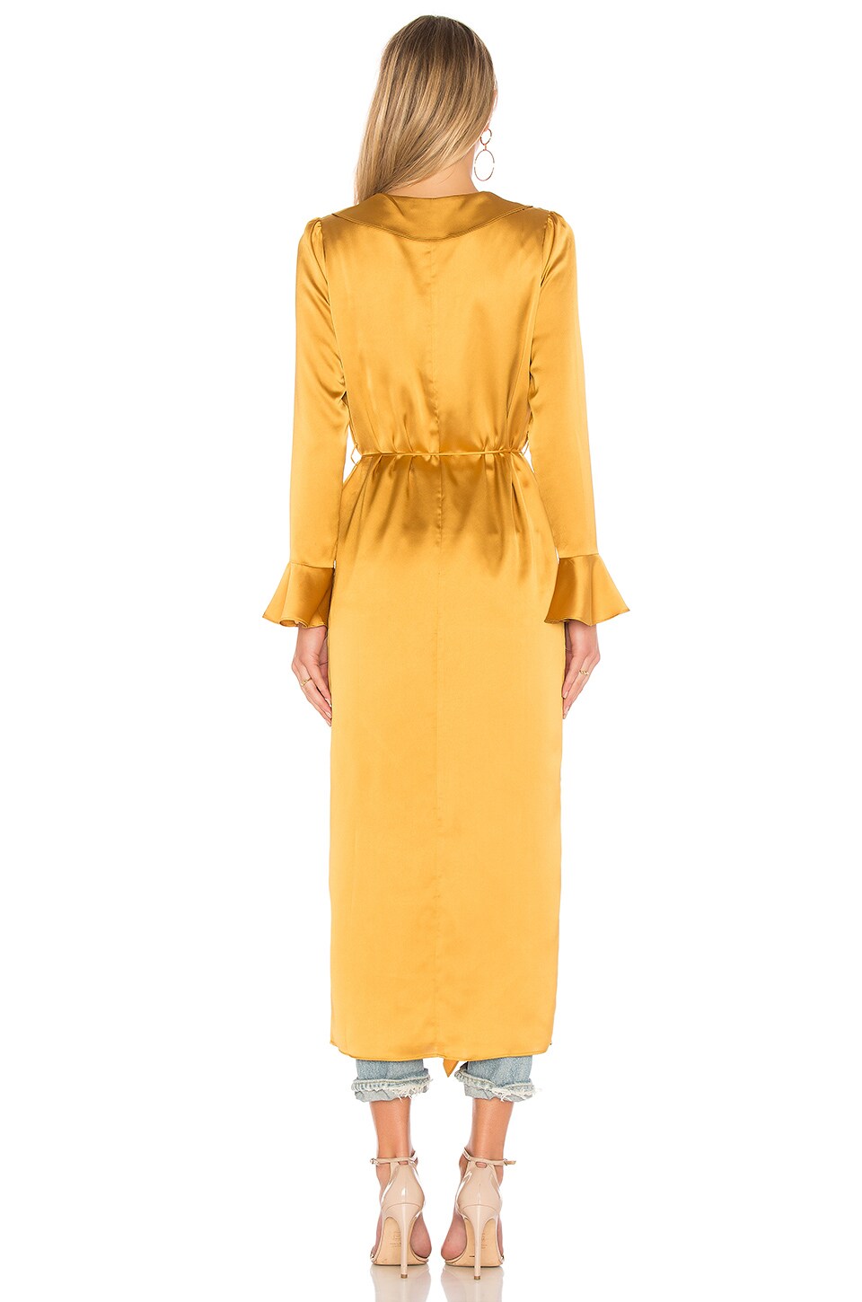 Tularosa Michelle Robe in Mustard | REVOLVE