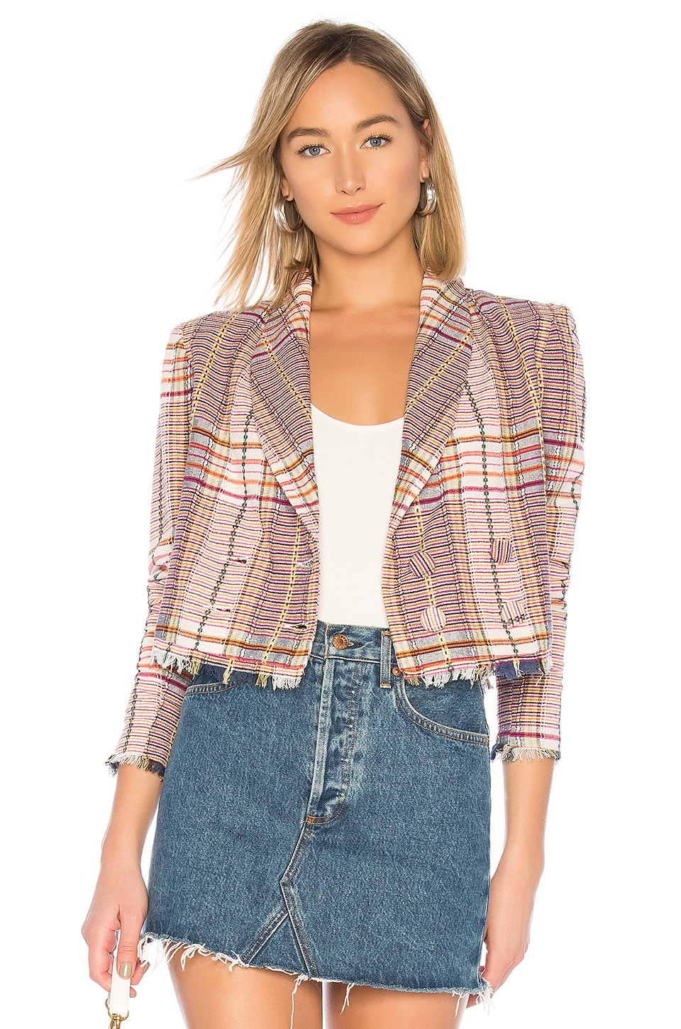 revolve plaid jacket