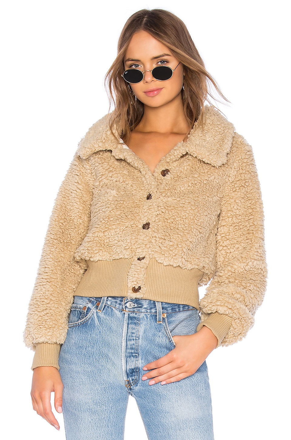 Tularosa Bradlee Jacket in Beige