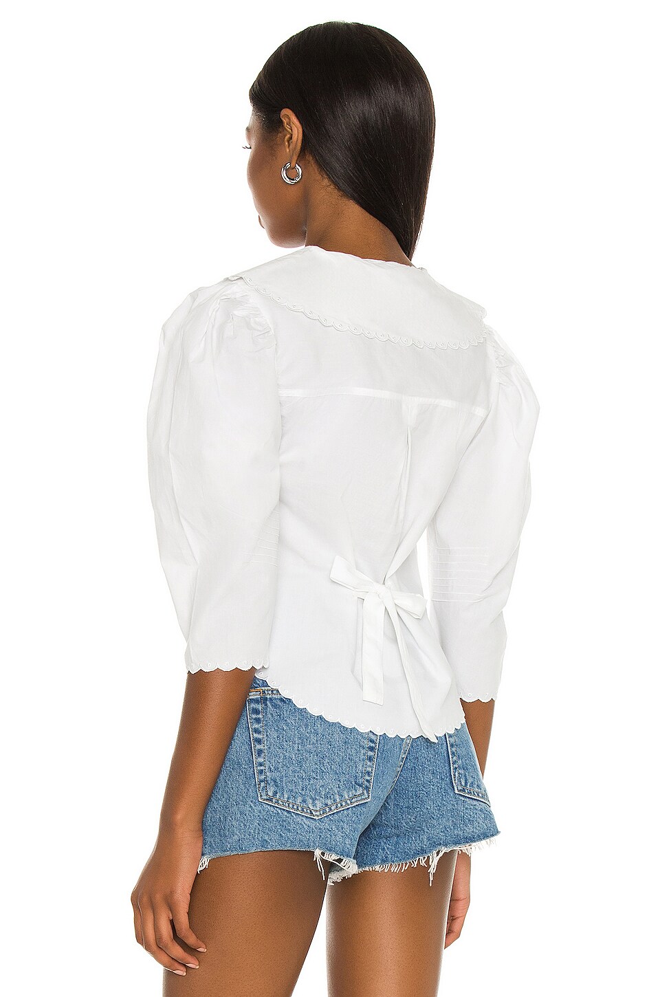Tularosa Grayson Blouse in White REVOLVE
