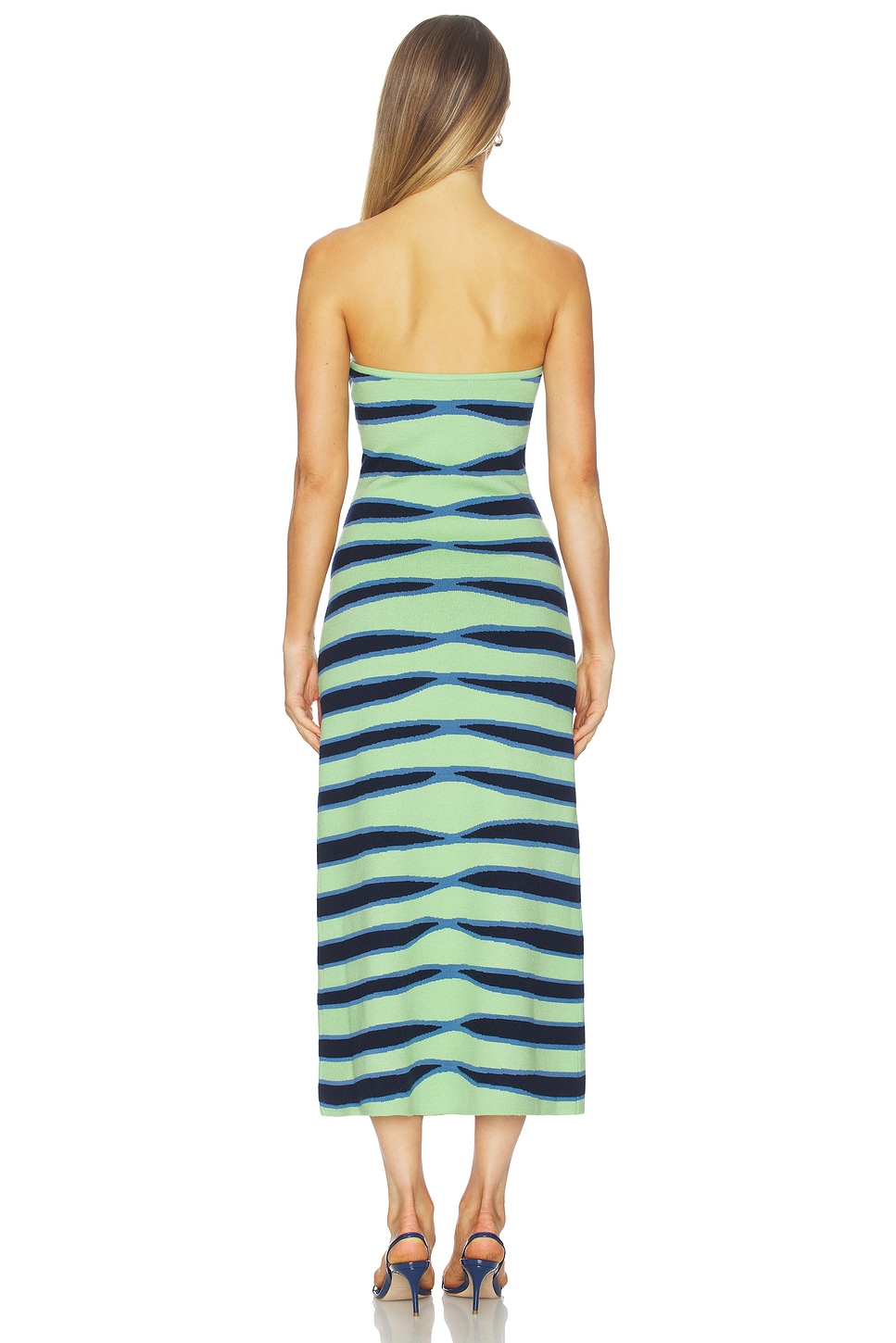 knee length dresses for ladies High Voltage Maxi Dress Mahogany LeafFall main image 1