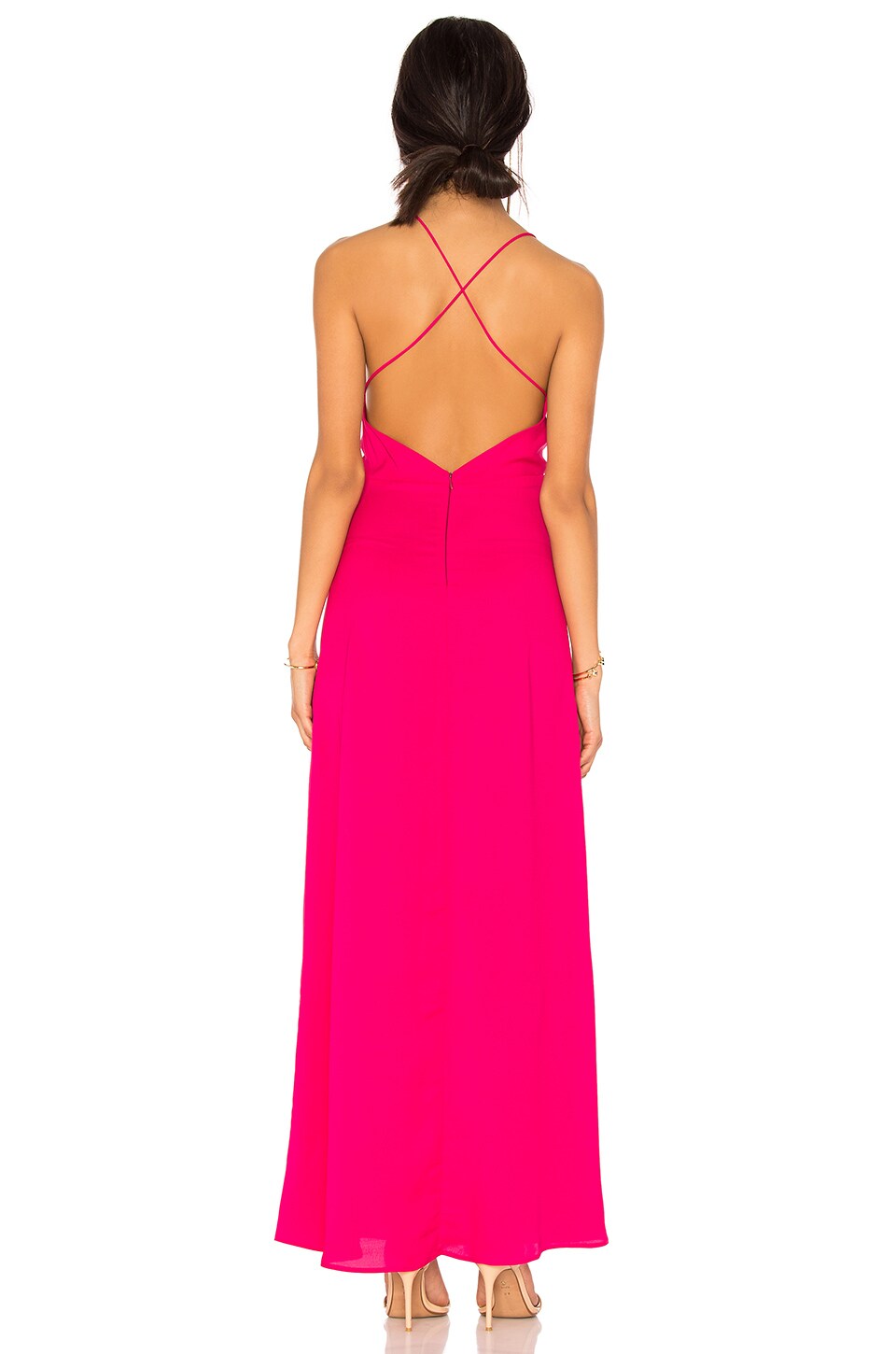 Two Arrows Loren Dress in Fuchsia | REVOLVE