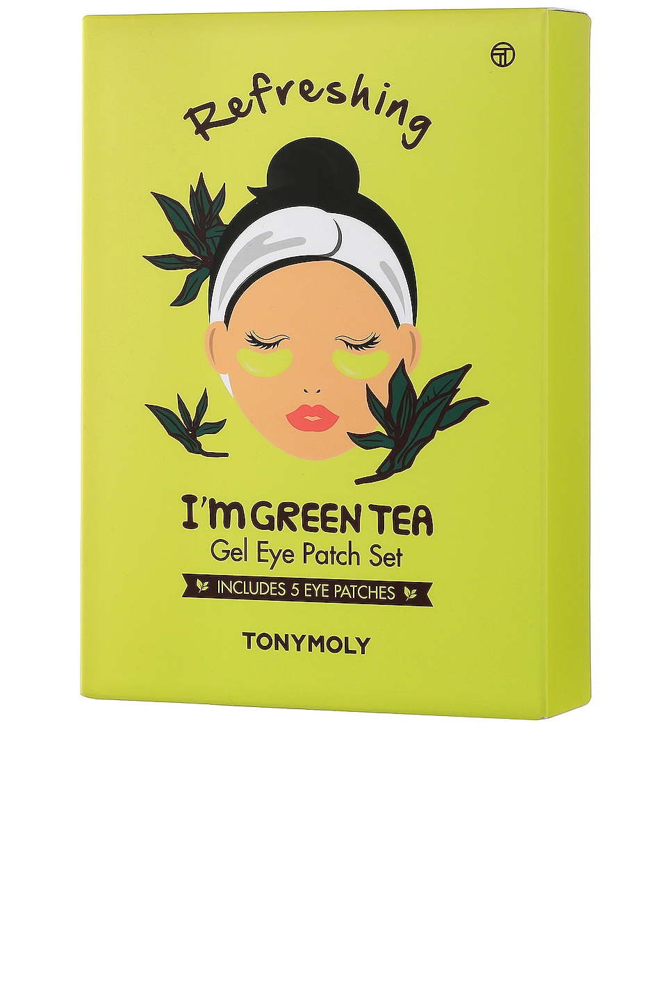 Shop Tonymoly I'm Green Tea Gel Eye Mask 5 Pack In N,a