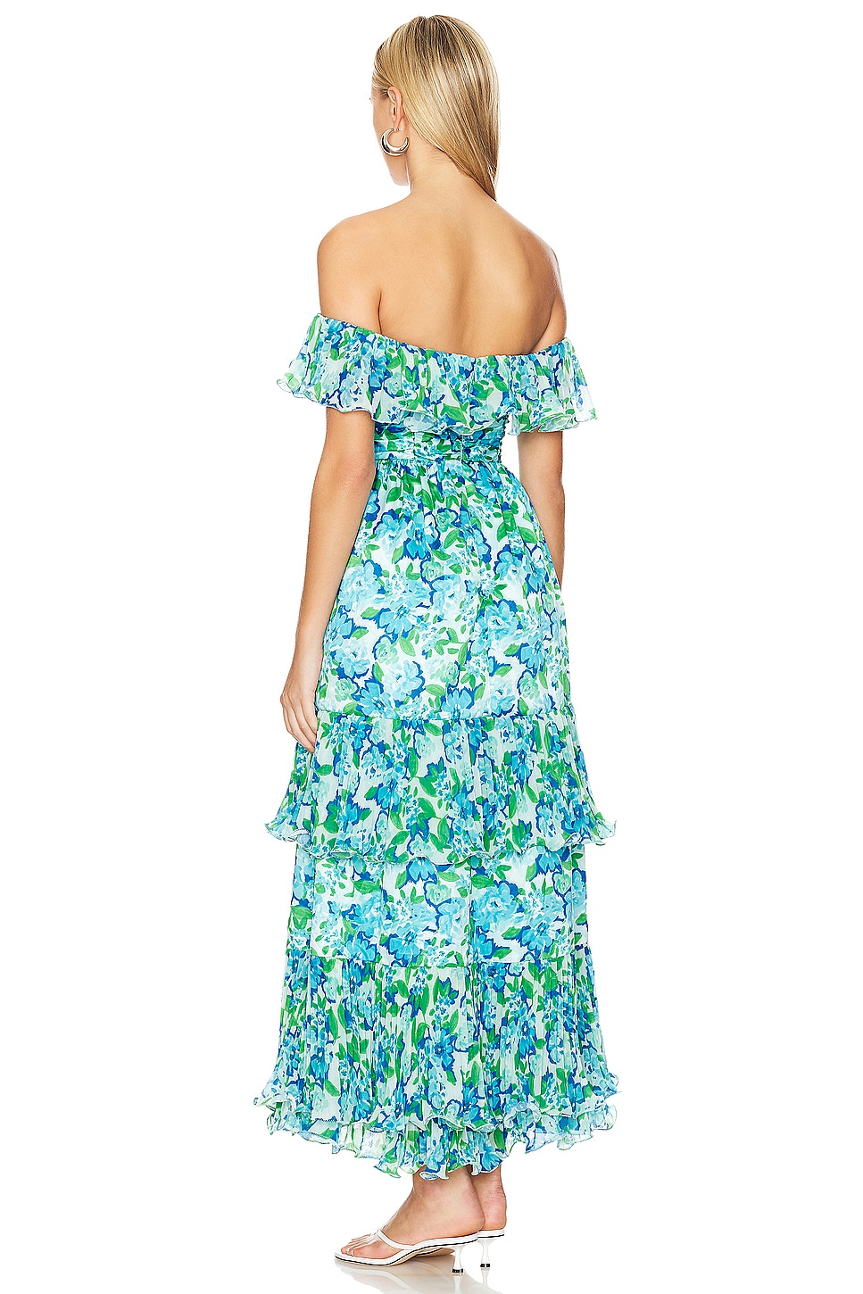 knee length dresses for ladies Dannie Pleated Midi Dress