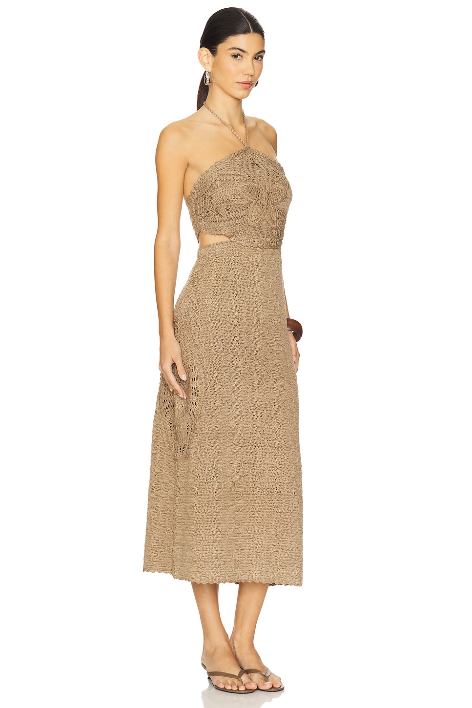 AMUR Clara Knit Midi Dress thumbnail