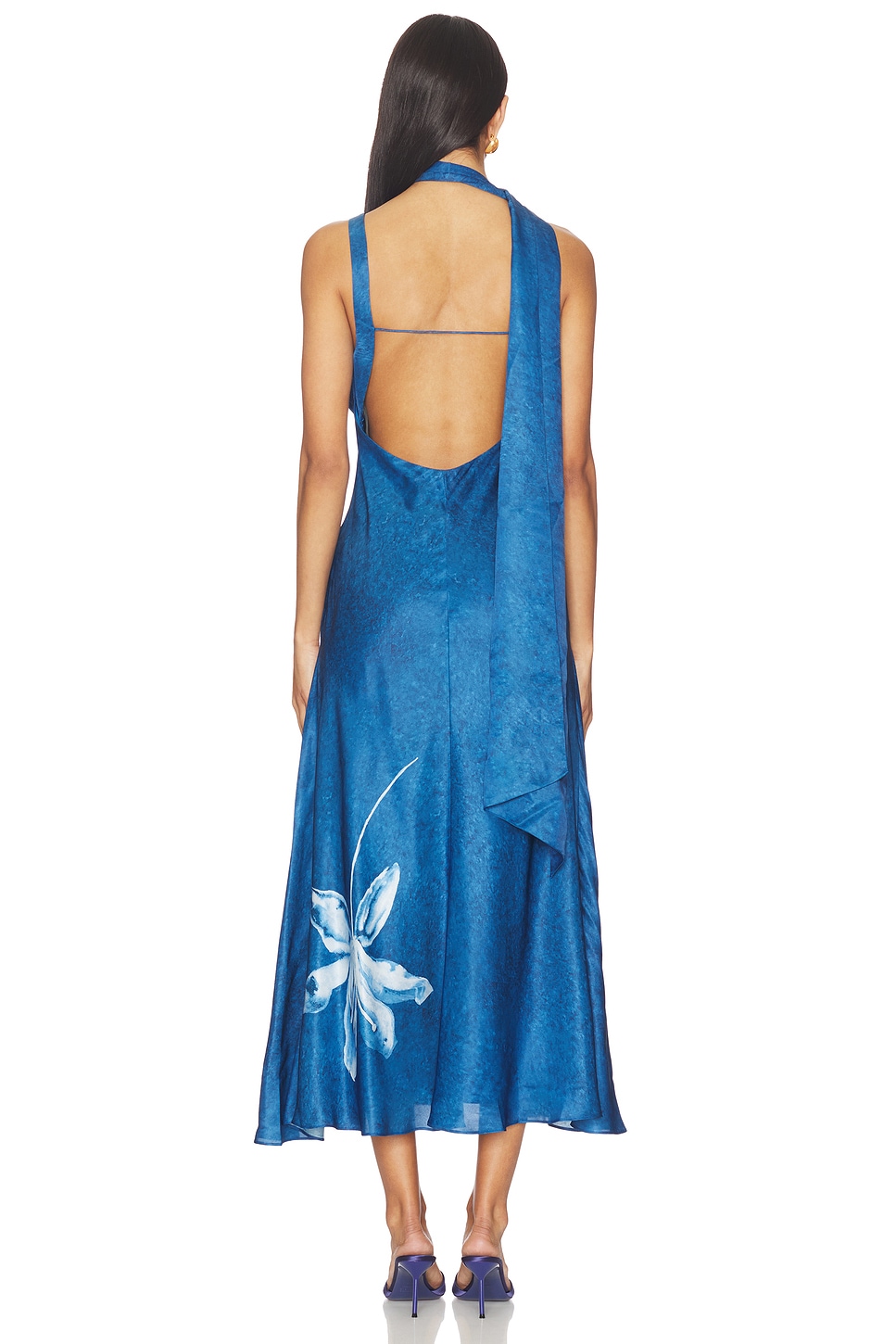 AMUR Sorelle Midi Dress in Cyanotype | REVOLVE AMUR Sorelle Midi Dress in Cyanotype | REVOLVE