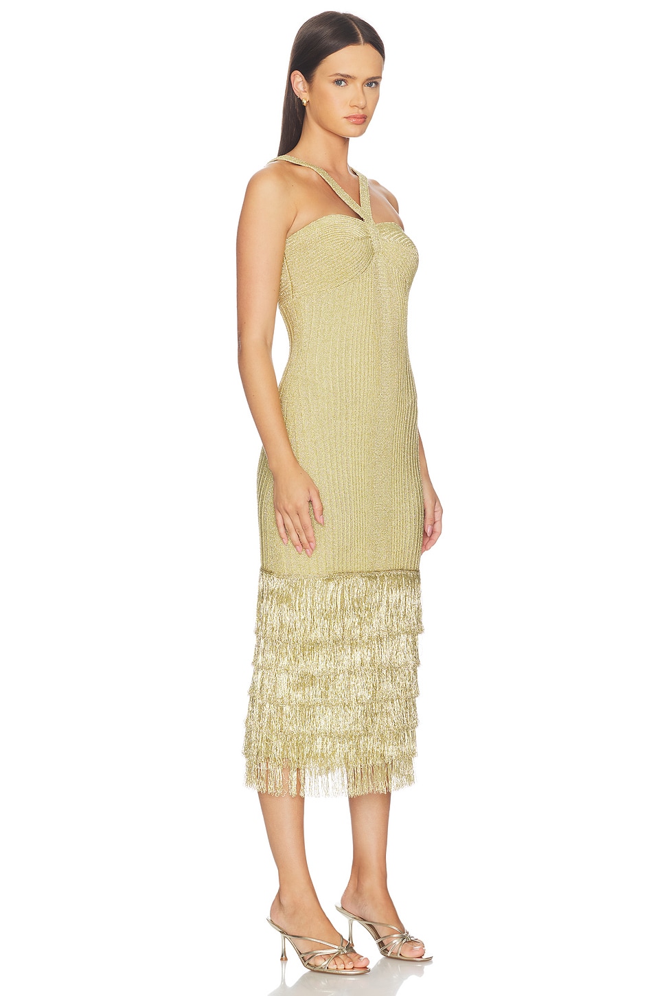 Rosalina Knit Midi Dress - thumbnail 3