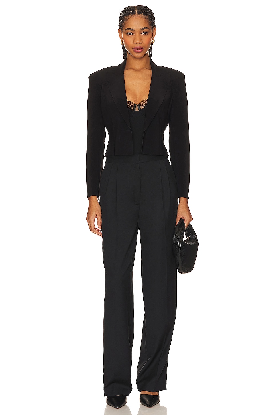 Undress Code Kiss And Tell Bodysuit in Black | REVOLVE