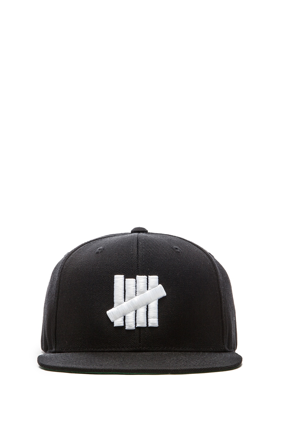 undefeated black snapback