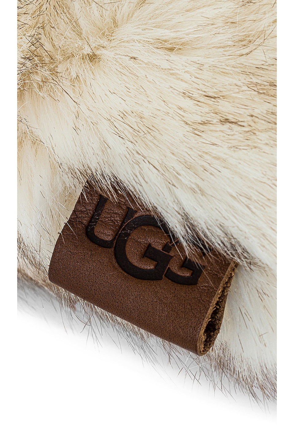 UGG Firn Faux Fur Pillow in Natural | REVOLVE