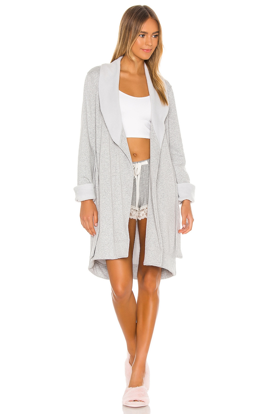 UGG Blanche II Robe in Seal Heather 