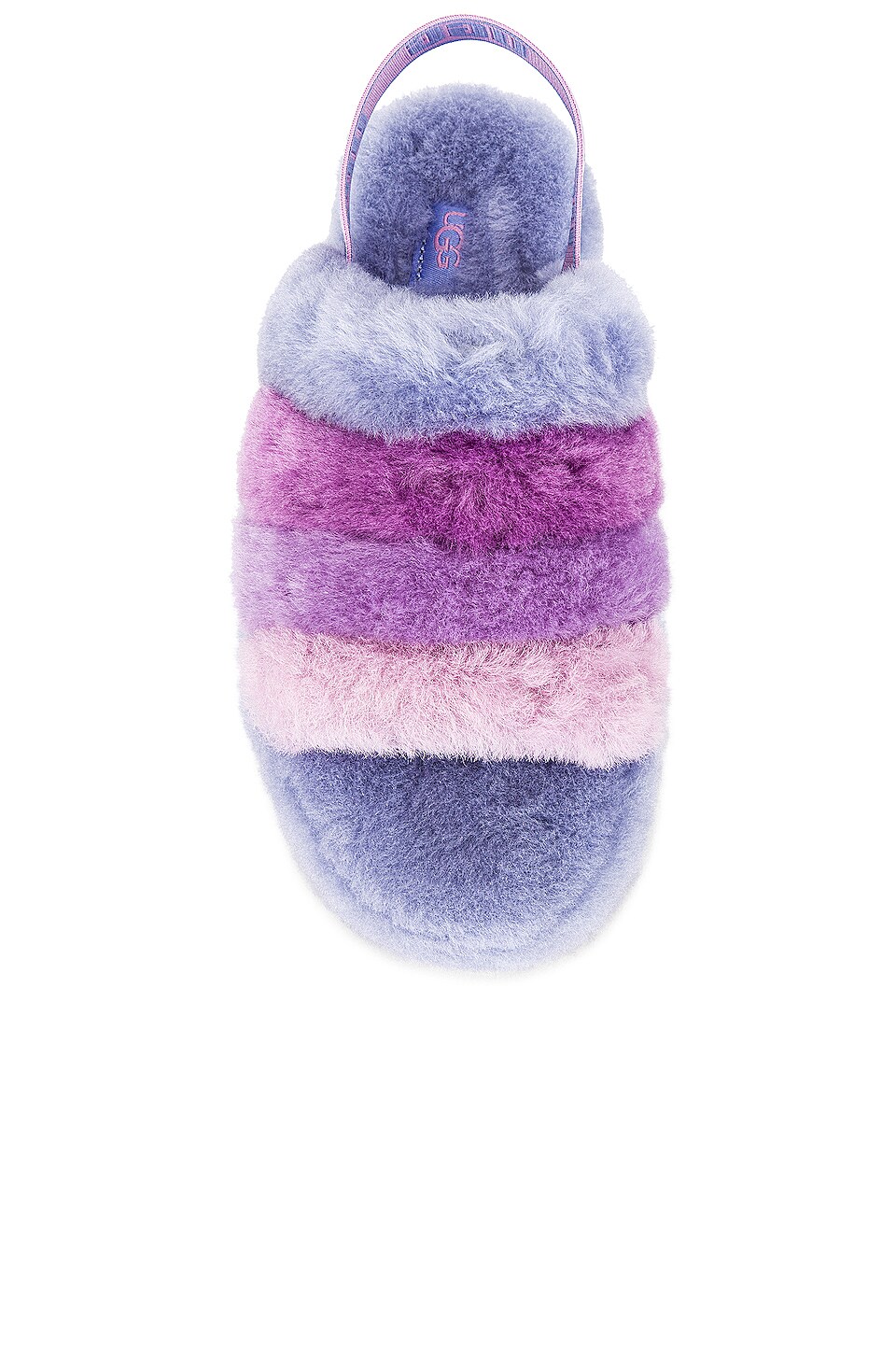 ugg fluff yeah slide cornflower multi