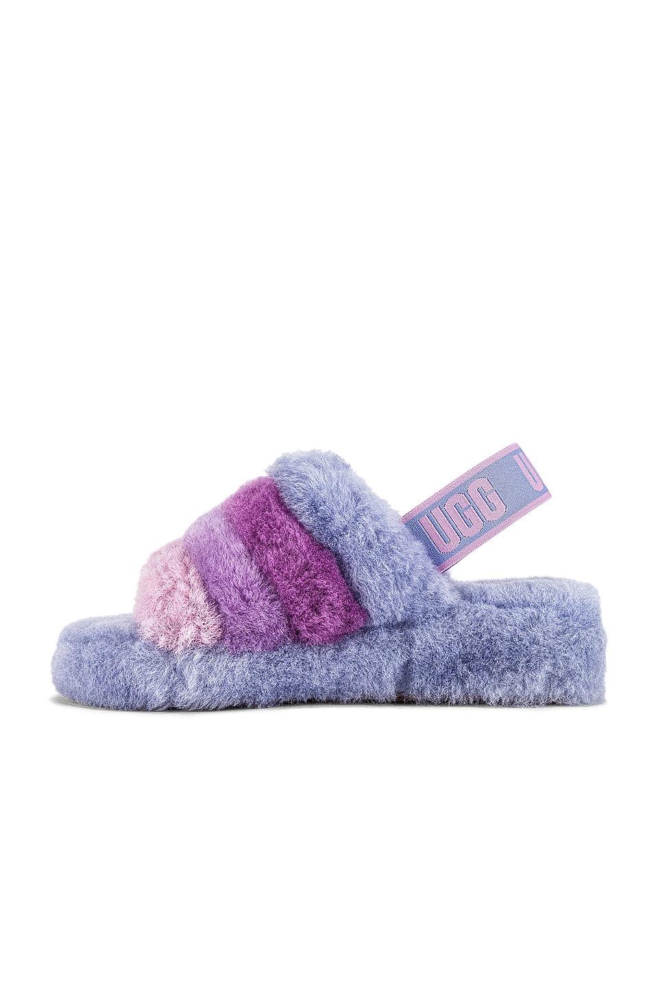 ugg fluff yeah slide cornflower multi