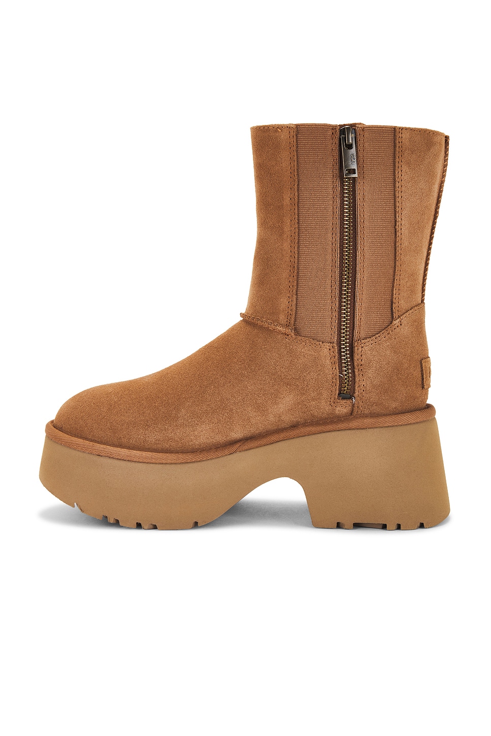 UGG モカシン 8 (US) / 6.5 (UK) UGG WOMEN TASMAN GRAPHIC MONOGRAM TAN GREY MOCCASIN SHOE US
