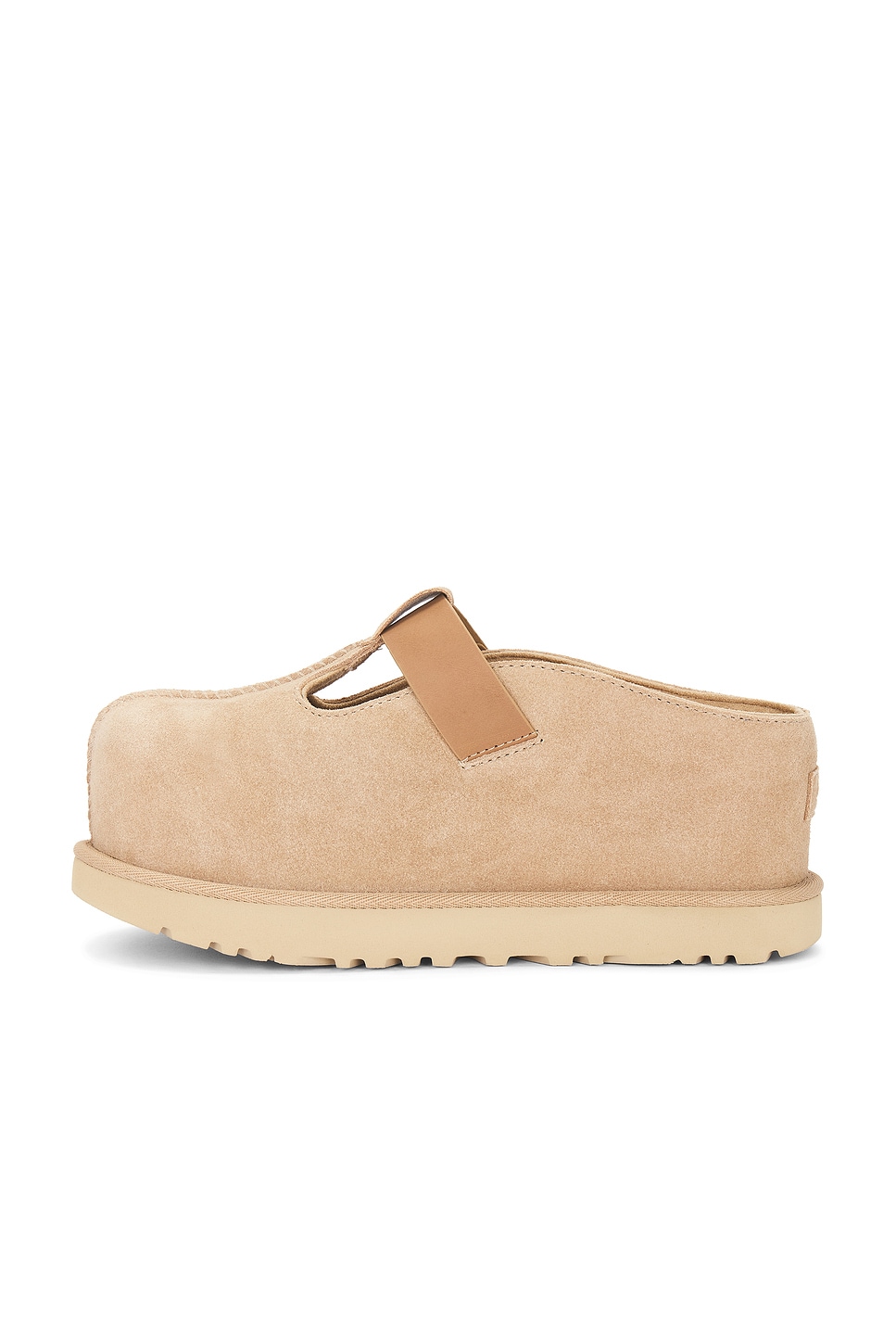 フラットシューズ W Goldenstar Hi Clog Mules - UGG - Leather - Beige UGG® Goldenstar Hi Clog for Women | UGG®