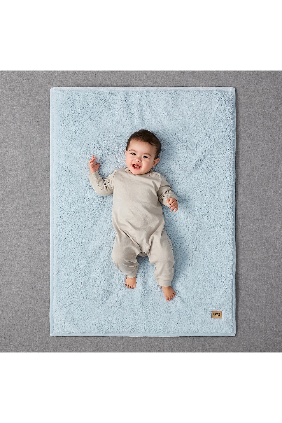 Ugg baby blanket blue sale