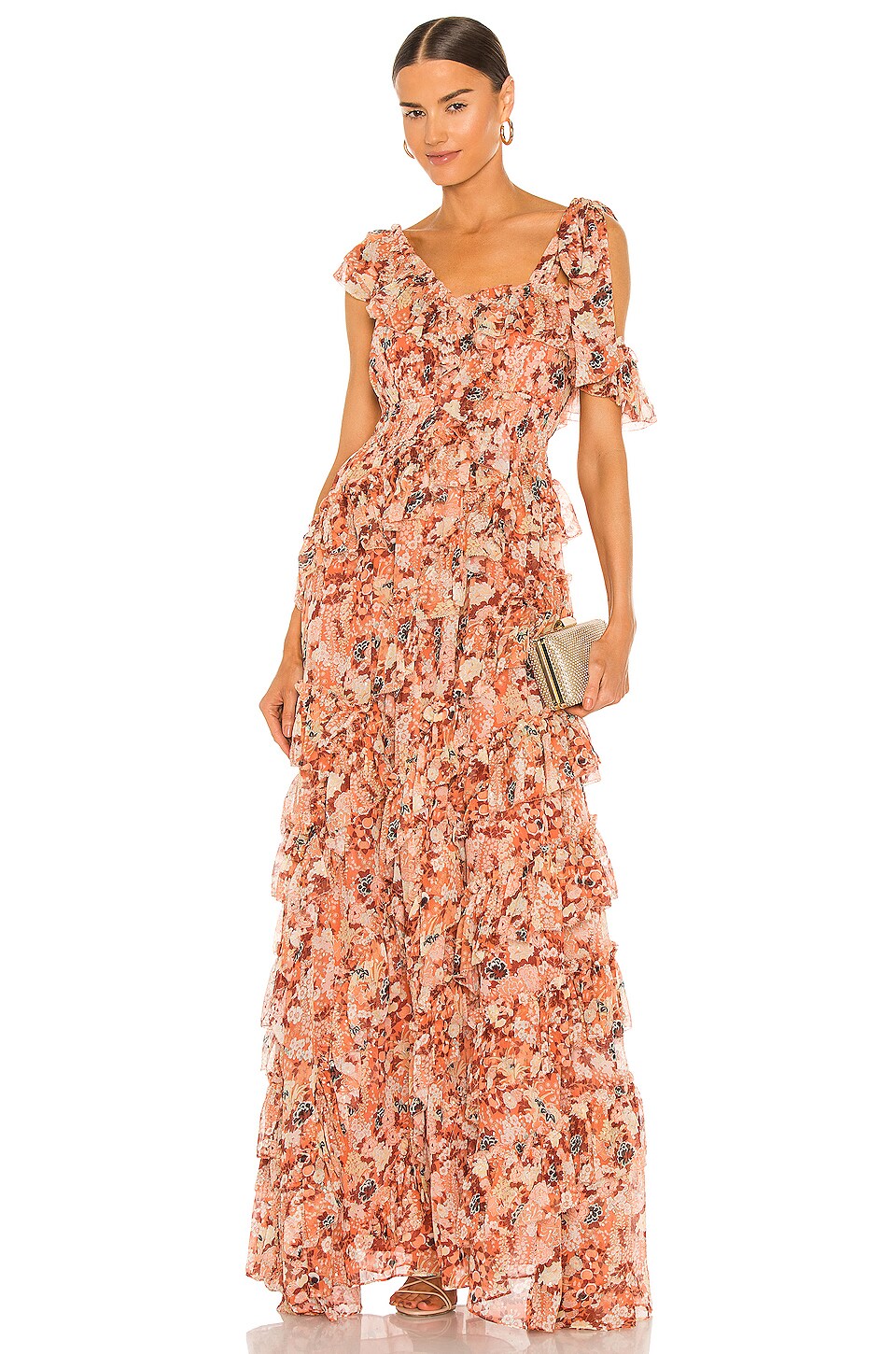 Ulla Johnson Florence Dress in Coral