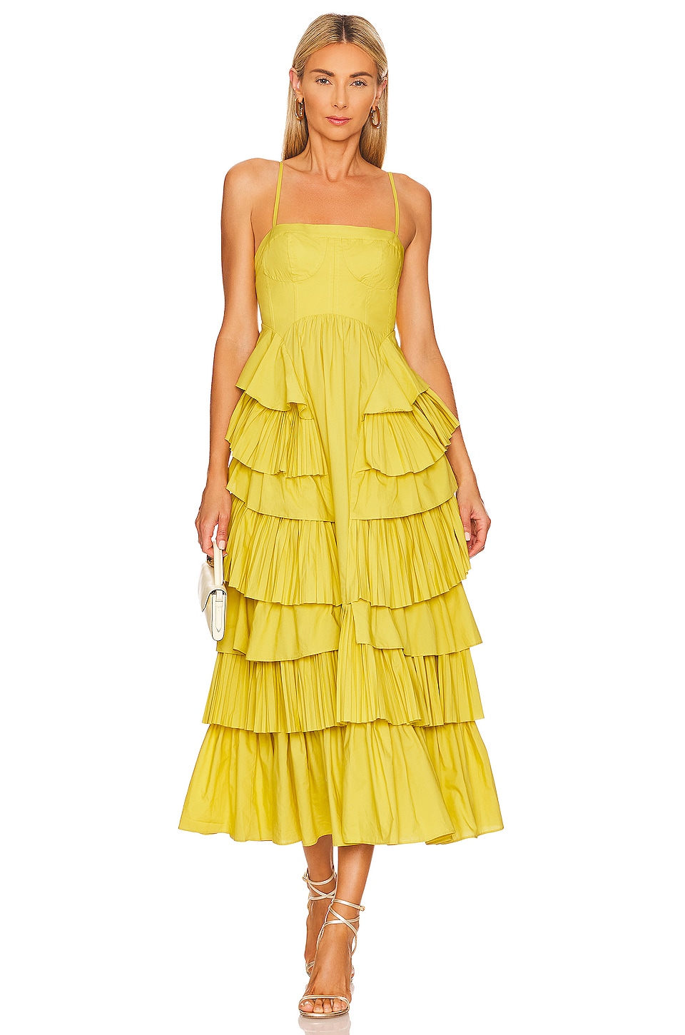 Ulla Johnson Avery Gown in Limonite | REVOLVE